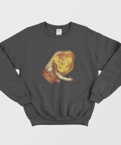 Homer Simpson in Death Stranding Baby Mash Up Sweatshirt 1