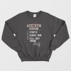 Homework Status Started Almost Done Still Busy Gaming Sweatshirt