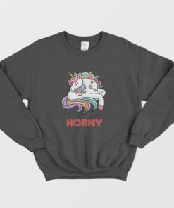 Horny Unicorn Funny Sweatshirt 2