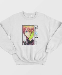 Hoshino Aquamarine Oshi No Ko Sweatshirt 1 Hoshino Aquamarine Oshi No Ko Sweatshirt 2