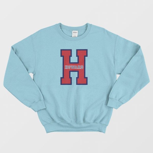 Howard University H Letter Sweatshirt