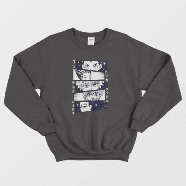 Hunter X Hunter Best Characters Sweatshirt