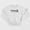 Hurley Surfing Logo Black Sweatshirt