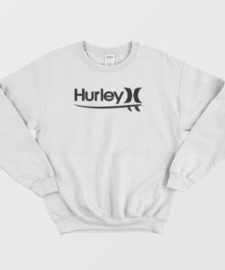 Hurley Surfing Logo Black Sweatshirt 1