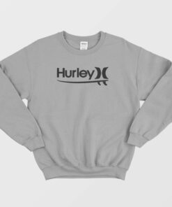 Hurley Surfing Logo Black Sweatshirt 2