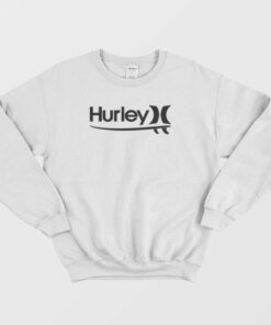 Hurley Surfing Logo Black Sweatshirt 4