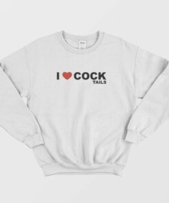 I Love Cocktails Sweatshirt 1