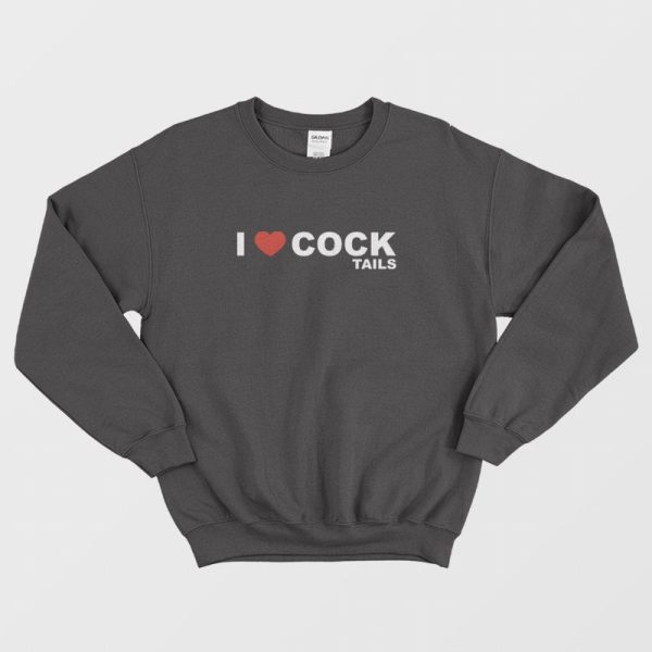 I Love Cocktails Sweatshirt