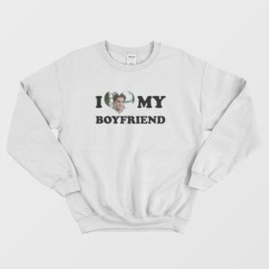 I Love My Boyfriend Robert Pattinson Sweatshirt 3