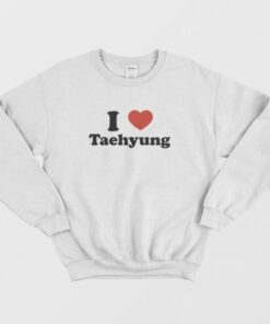 I Love Taehyung BTS Sweatshirt 3