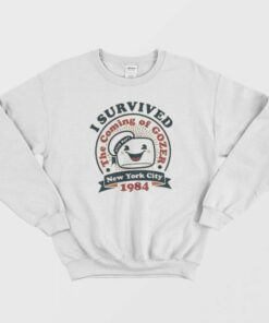 I Survived The Coming Of Gozer New York City 1984 Sweatshirt 1