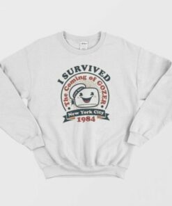I Survived The Coming Of Gozer New York City 1984 Sweatshirt 1 I Survived The Coming Of Gozer New York City 1984 Sweatshirt 2