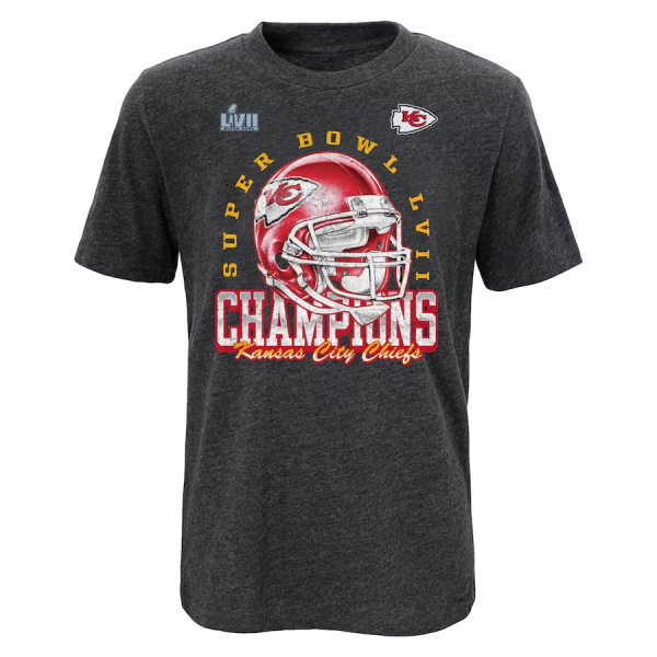 Kansas City Chiefs Helmet Super Bowl LVII Champions T-shirt