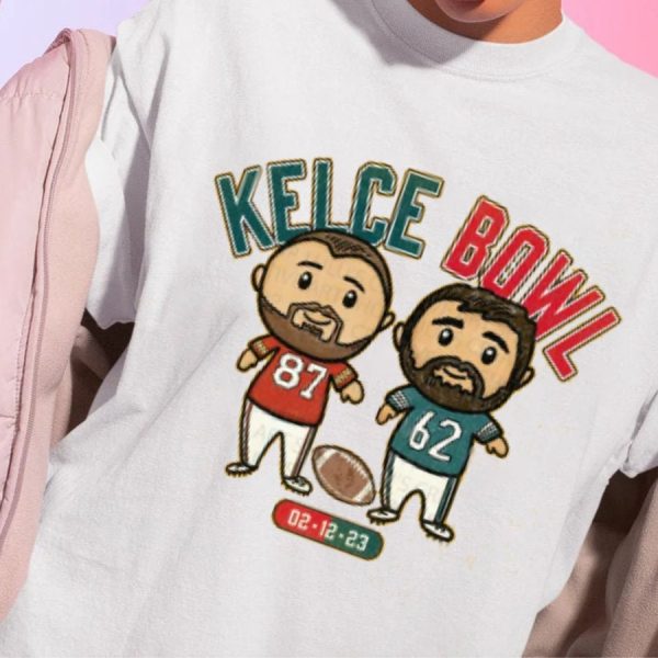 Kelce Bowl Travis Vs Jason Crewneck Sweatshirt For Fan