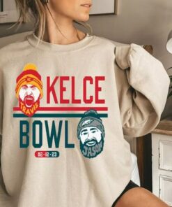 Kelce Bowl Travis Vs Jason Sweatshirt 1