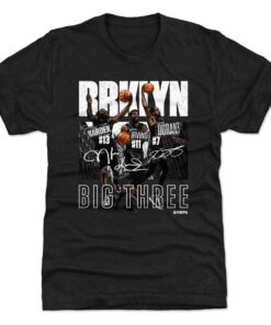 Kevin Durant Kyrie Irving amp James Harden Brooklyn Trio City Sweatshirt 3