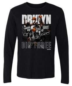 Kevin Durant Kyrie Irving amp James Harden Brooklyn Trio City Sweatshirt 4