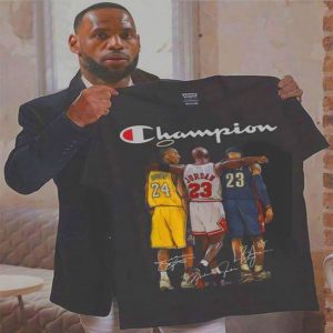 Lebron hot sale champion shirt