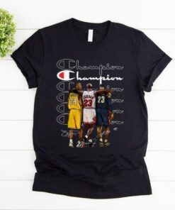 Kobe Bryant Michael Jordan And LeBron James Champion Signatures Shirt 1 Kobe Bryant Michael Jordan And LeBron James Champion Signatures Shirt 2