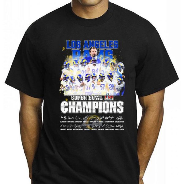 LA Rams Super Bowl LVI 2022 Champions Shirt