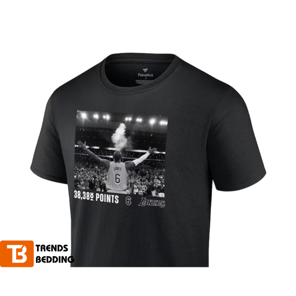 LeBron James NBA Scoring Record T-shirt