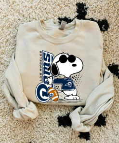 Los Angeles Rams Snoopy Sweatshirt 1 Los Angeles Rams Snoopy Sweatshirt 2
