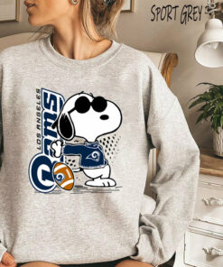 Los Angeles Rams Snoopy Sweatshirt 2 Los Angeles Rams Snoopy Sweatshirt 3
