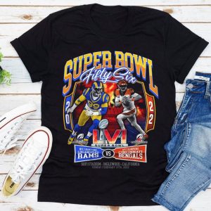 Los Angeles Rams Vs Cincinnati Bengals Super Bowl 2022 T Shirt 3