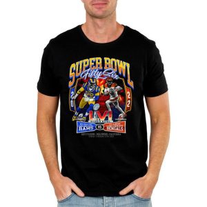 Los Angeles Rams Vs Cincinnati Bengals Super Bowl 2022 T Shirt 5