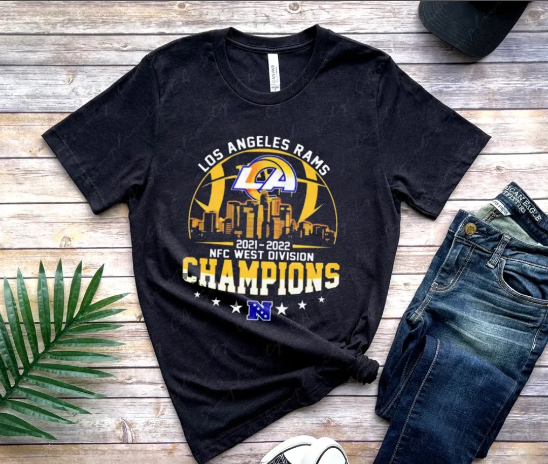 Rams nfc deals west champions shirt