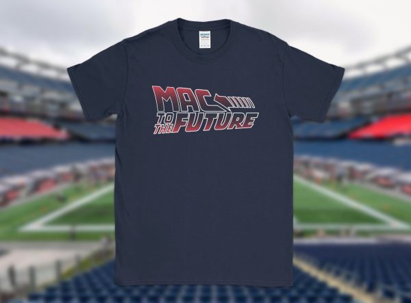 Mac Jones To The Future New England Football Shirt