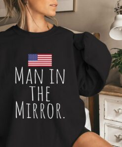 Man In The Mirror Christian Pulisic Sweatshirt USA Soccer Fans 1