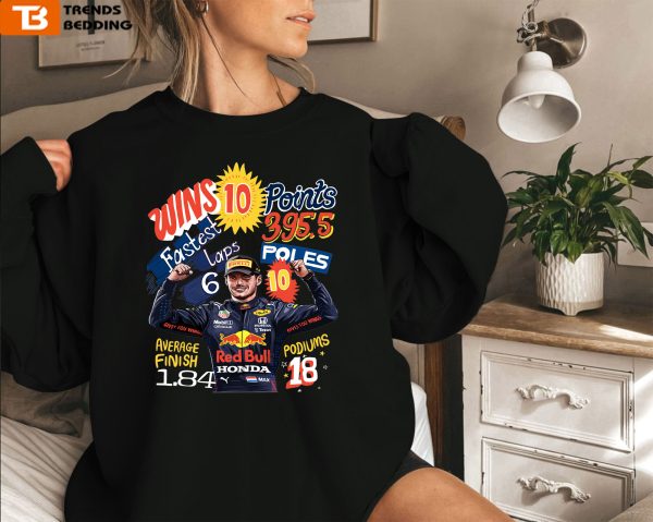 Max Verstappen Average Finish Formula 1 Season 2021 Sweatshirt