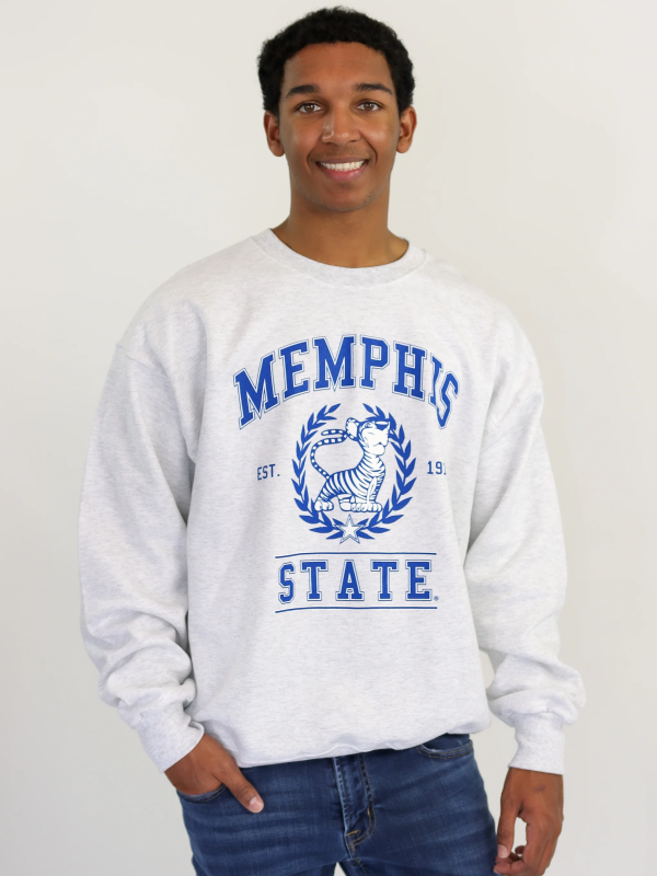 Memphis State Tigers Vintage Crewneck Sweatshirt