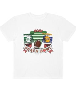 Michigan State Retro Peach Bowl T-Shirt 1 Michigan State Retro Peach Bowl T Shirt 2