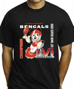 Mickey Bengals 2022 Champions Super Bowl Shirt 1