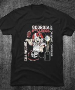 Mickey Mouse Georgia Bulldogs 2022 CFP National Championship Shirt 2