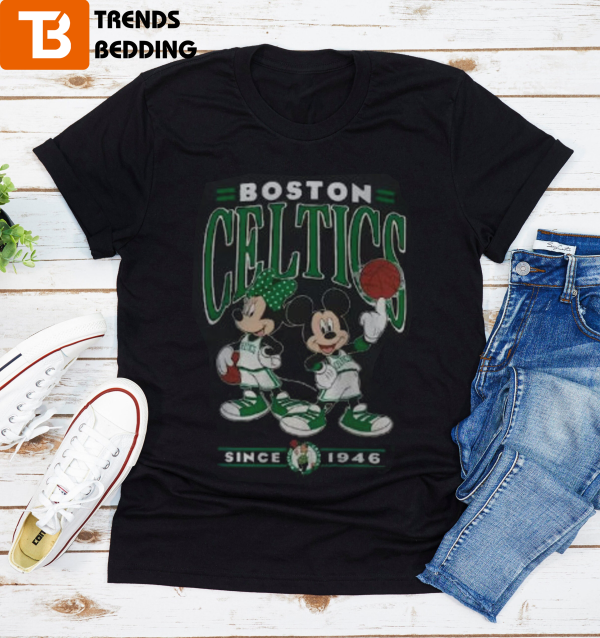 Mickey Mouse X Boston Celtics Basketball 90s Sweatshirt