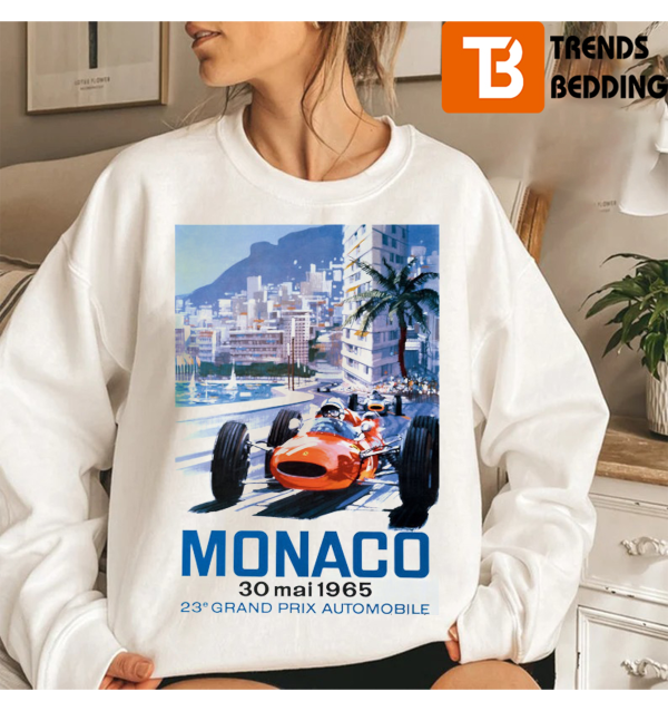 Monaco F1 Classic 1965 Formula One Racing Sweatshirt