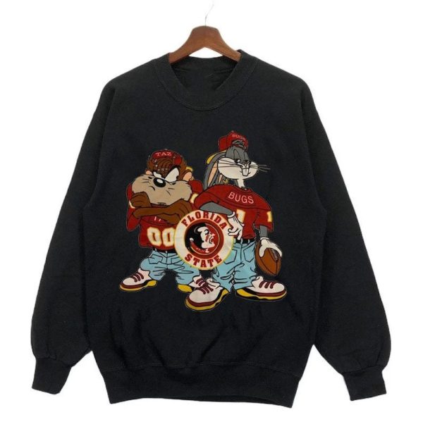 NCAA Vintage 90’s Florida State Seminoles Looney Tunes Sweatshirt