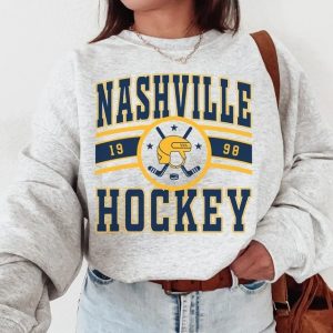 Nashville Predator Hockey Fan Vintage Sweatshirt