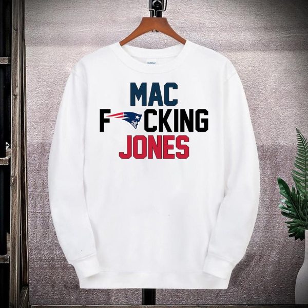 New England Patriot Mac Freaking Jones Football Sweatshirt