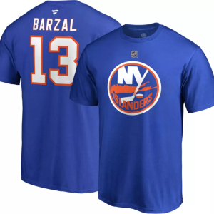 New York Islanders Mathew Barzal #13 Player T-Shirt