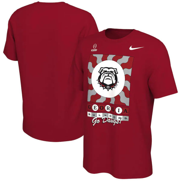 Nike Georgia Bulldogs College Football Playoff 2022 Peach Bowl Media Night T-Shirt