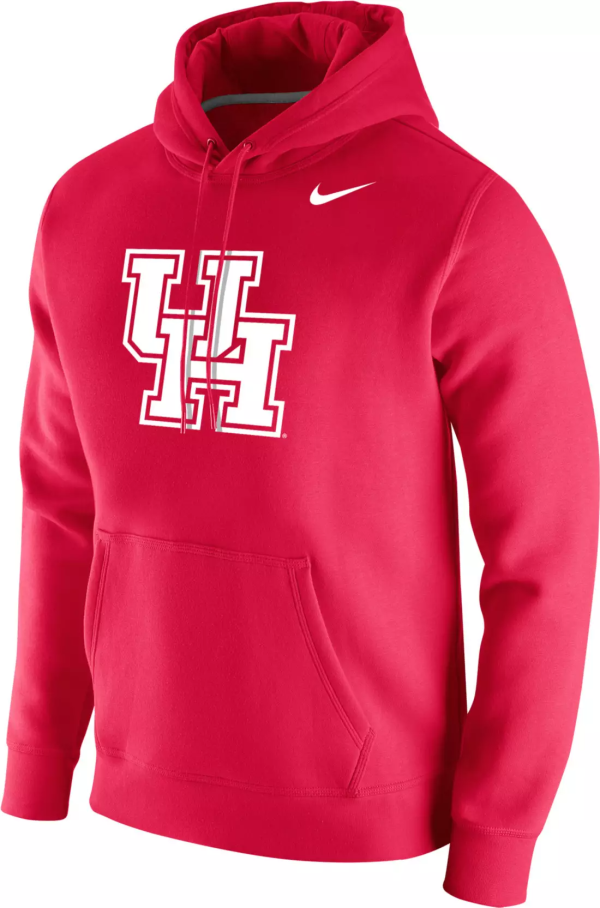 Nike Houston Cougars School Team Fleece Pullover Hoodie