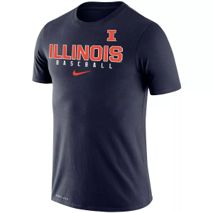 Nike X Illinois Fighting Illini Baseball T-Shirt