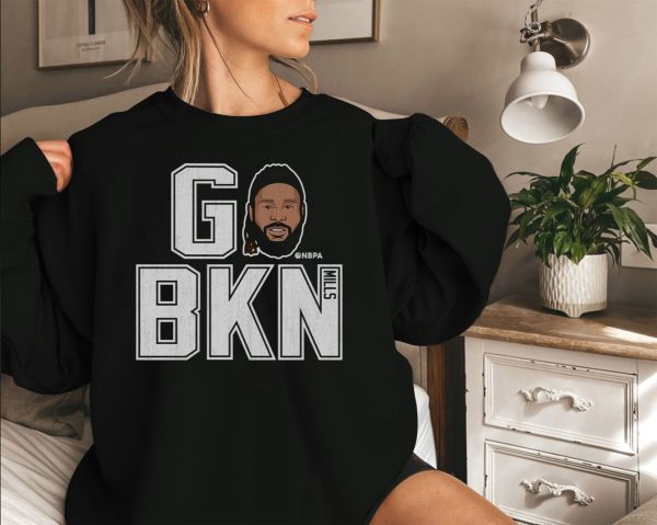 Patty Mills Go Brooklyn Nets Sweatshirt