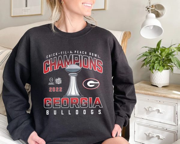 Peach Bowl Champions 2022 Georgia Bulldogs Shirt