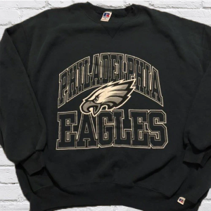 Philadelphia Eagles Football Crewneck Sweatshirt In Vintage Style Unisex