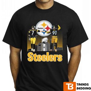 Pittsburgh Steelers Ben Roethlisberger Vs T. J. Watt Signatures Shirt